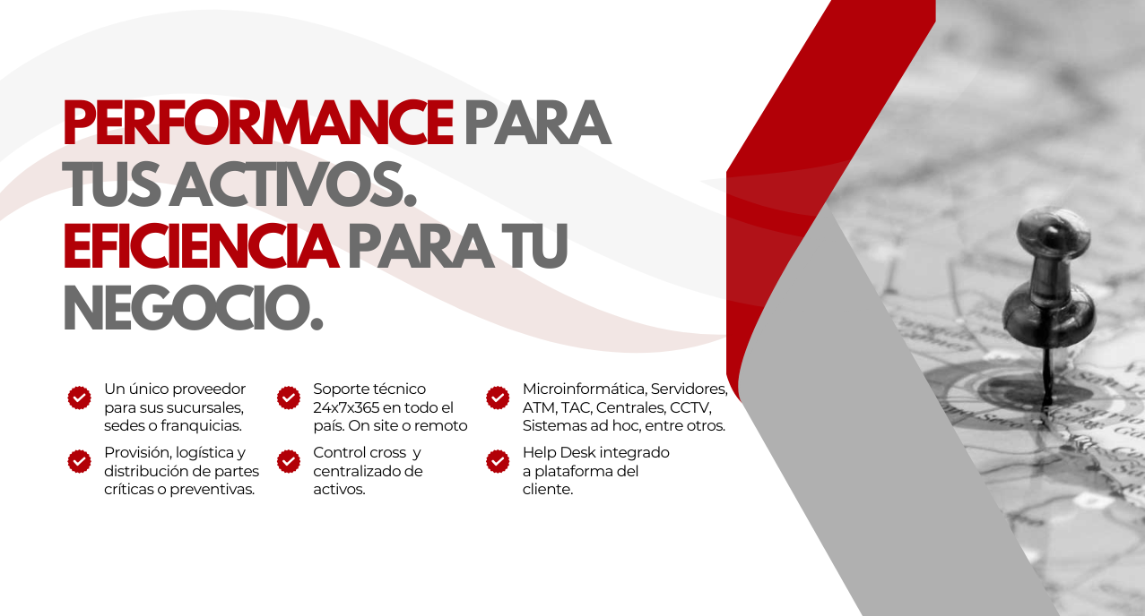 Performance para tus activos. Eficiencia para tu negocio.